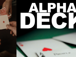 Alpha Deck (Cards and Online Instructions) by Richard Sanders - Trick