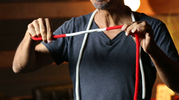 Amazing Acrobatic Knot with extra knot Blue and Yellow (Gimmicks and Online Instructions) by Daryl - Trick - Image 4