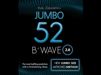 52 B Wave Jumbo 2.0 (Gimmicks and Online Instructions) by Vernet Magic - Trick