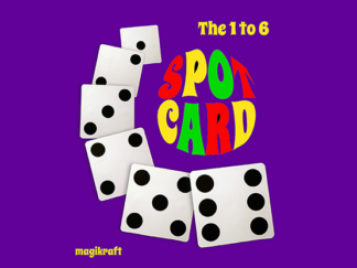 1 TO 6 SPOT CARD by Martin Lewis - Trick