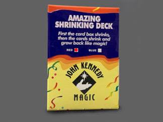 Amazing Shrinking Deck RED by John Kennedy Magic