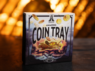 AMAZING COIN TRAY by Apprentice Magic  - Trick