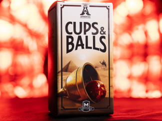 CUPS AND BALLS (Gimmicks and Instructions) by Apprentice Magic  - Trick