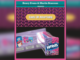 3D Candy Advertisement (Gimmicks and Online Instructions) by Henry Evans and Mysteries - Trick