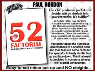 52 Factorial by Paul Gordon