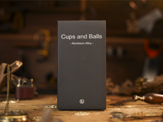 Aluminum Alloy Cups and Balls Set by TCC Magic
