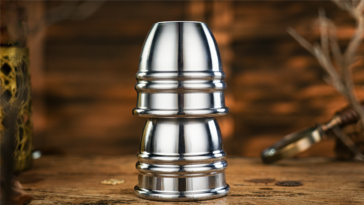 Aluminum Alloy Cups and Balls Matching Solid Cup by TCC Magic - Image 2