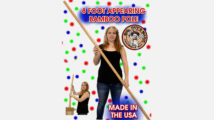 Appearing Bamboo Pole - 8 Feet By Big Guys Magic - Image 3