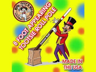 Appearing 8 Foot Tootsie Roll Pole by Big Guys Magic