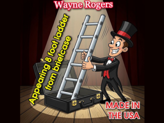 Wayne Rogers Appearing 8 Foot Ladder from Briefcase by Big Guys Magic