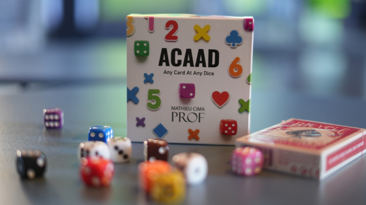ACAAD - Any Card at Any Dice by Mathieu Cima (Blue) - Image 2