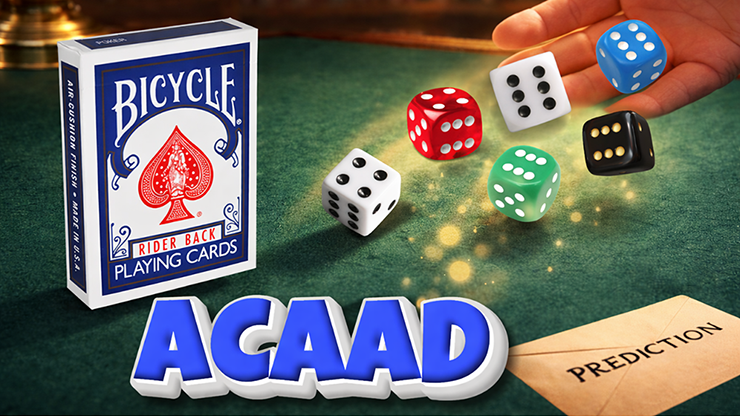 ACAAD - Any Card at Any Dice by Mathieu Cima (Blue) - Image 4