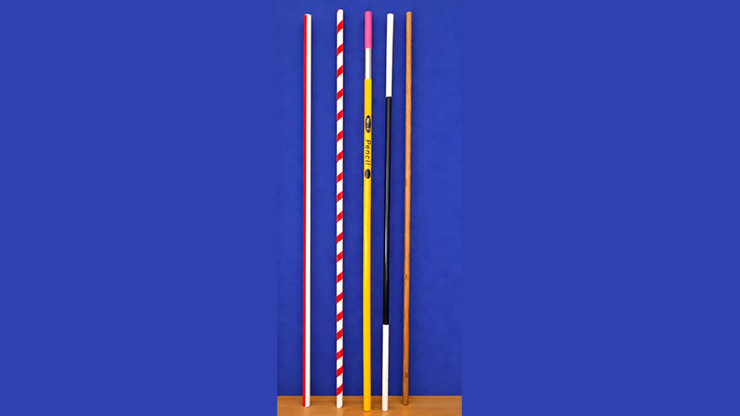 8 Foot Appearing Multi-Color Pole by Big Guy's Magic - Coloring Book Kicker Finale - Image 2