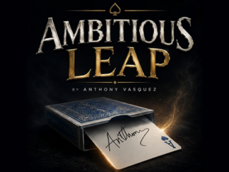 Ambitious Leap (Blue) by Anthony Vasquez