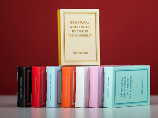 Magic Notebook Deck - Limited Edition (Champagne) by The Bocopo Playing Card Company