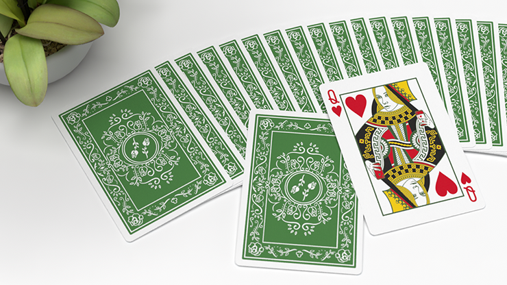 BLACK ROSES IMMERGRÜN Playing Cards - Image 6