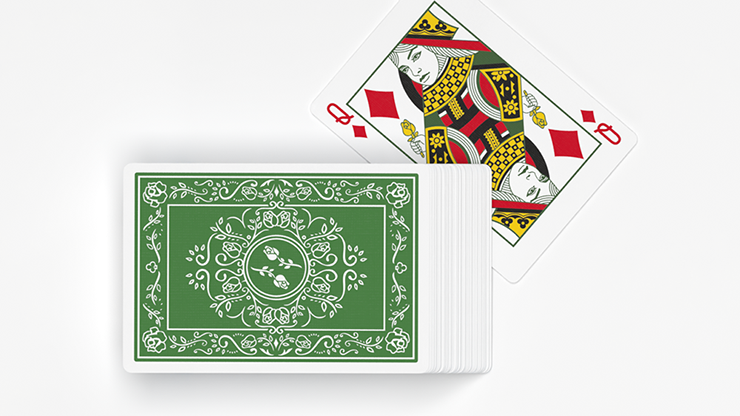BLACK ROSES IMMERGRÜN Playing Cards - Image 5