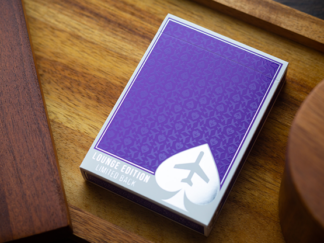 Limited Edition Lounge  in Passenger Purple by Jetsetter Playing Cards