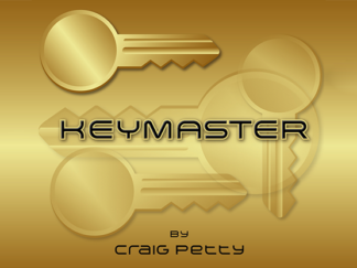 Keymaster Brass (Gimmicks and Online Instructions) by Craig Petty - Trick