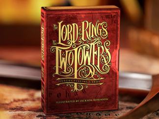 The Lord of the Rings - Two Towers Playing Cards (Foiled Edition) by Kings Wild