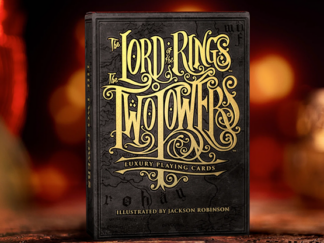 The Lord of the Rings - Two Towers Playing Cards (Gilded Edition) by Kings Wild