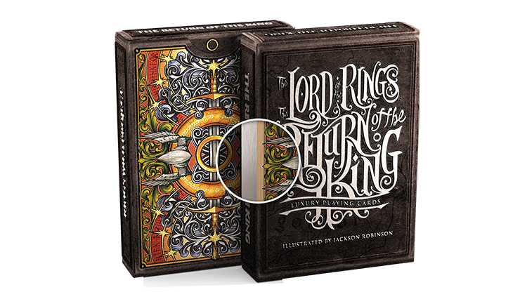 The Lord of the Rings - Return of the King Playing Cards (Black Gilded Edition) by Kings Wild - Image 4