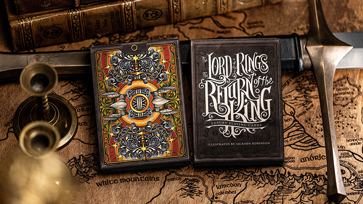 The Lord of the Rings - Return of the King Playing Cards (Black Gilded Edition) by Kings Wild - Image 5