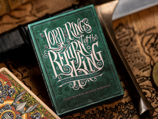 The Lord of the Rings - Return of the King Playing Cards by Kings Wild Project(Green)