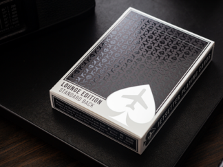 Lounge Edition Unmarked (Tarmac Black) by Jetsetter Playing Cards