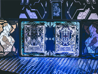 Knights on Debris (STAR OATH'S COLLECTOR'S SET) Playing Cards by KINGSTAR