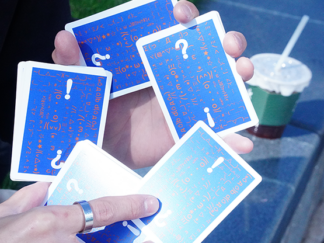 Simple Doodle (Color) Playing Cards by Bacon Playing Card