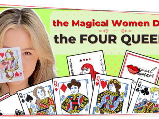 Magical Women Playing Cards