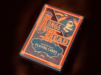 King's Head (Blue & Red) Playing Cards  by Joker and the Thief