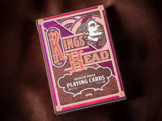 Kings Head (Purple and Rose) Playing Cards  by Joker and the Thief