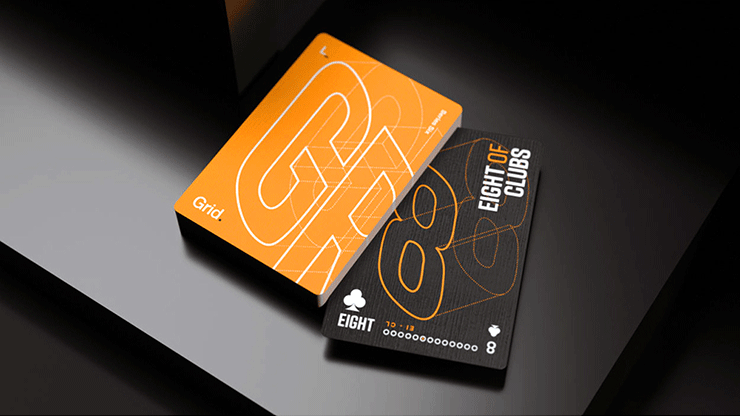 Grid Series Six- Typographic Playing Cards - Image 3