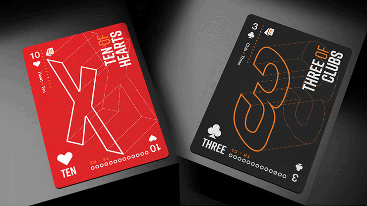 Grid Series Six- Typographic Playing Cards - Image 4