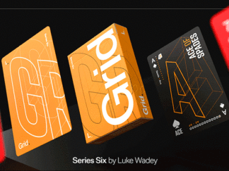 Grid Series Six- Typographic Playing Cards