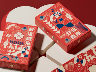 Luck Comes Easy Playing Cards