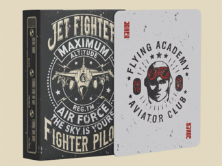 Jet Fighter Playing Cards