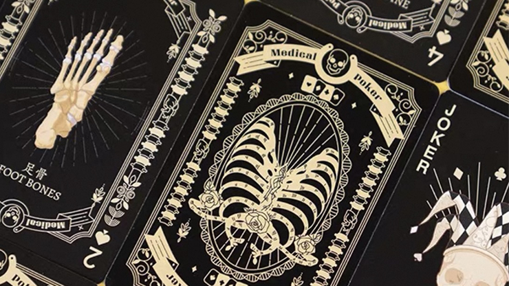 Medical Poker (Black) Playing Cards - Image 4
