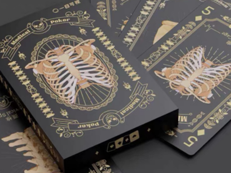 Medical Poker (Black) Playing Cards