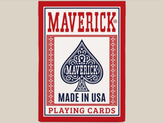 Maverick Made in the USA (Red) Playing Cards
