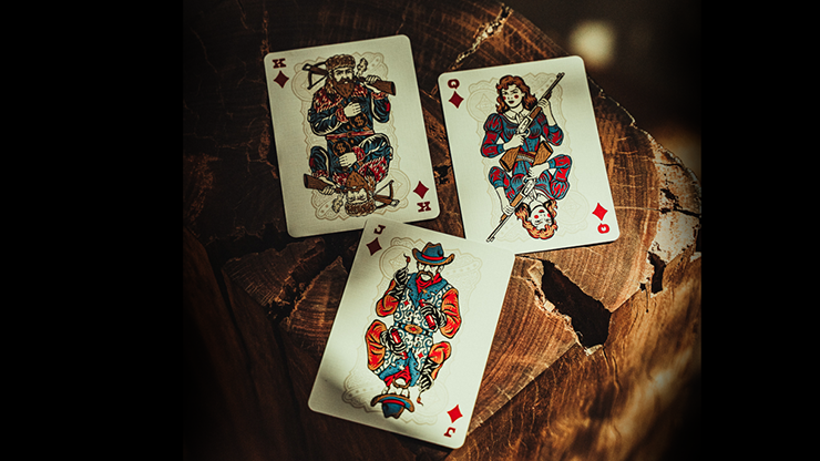 Gunslingers Poker (Blue) Playing Cards - Image 5