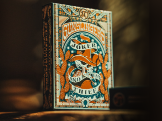 Gunslingers Poker (Blue) Playing Cards