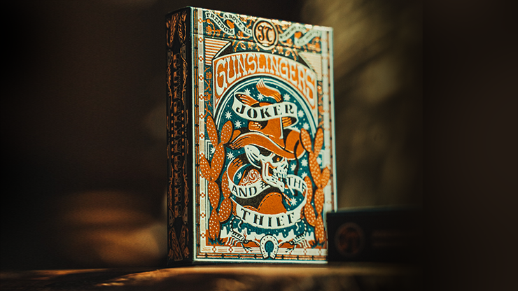 Gunslingers Poker (Blue) Playing Cards