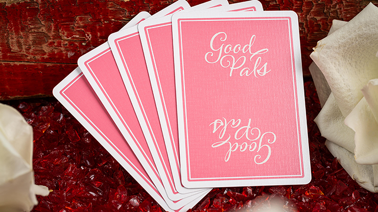 Good Pals Valentine's Pink Playing Cards - Image 2