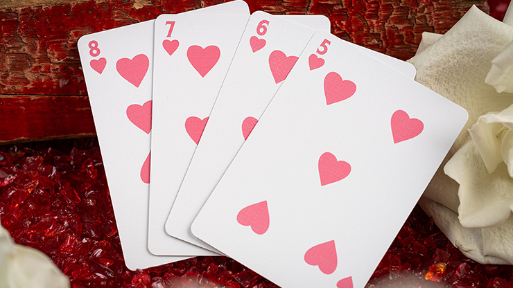 Good Pals Valentine's Pink Playing Cards - Image 3