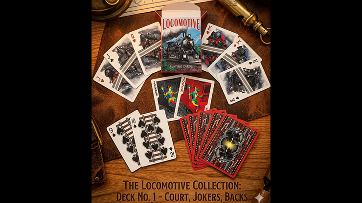 Locomotive Playing Cards by Collectable Playing Cards - Image 6